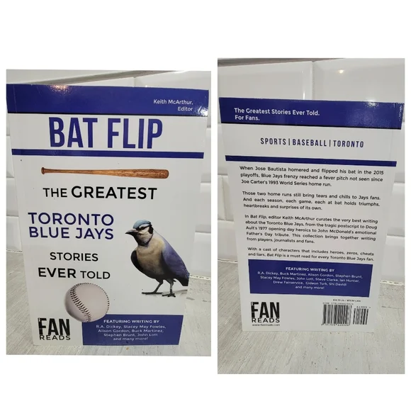 Toronto Blue Jays Baseball MLB Collectables Set Bear, Vintage Wall Clock & Book - Picture 10 of 17